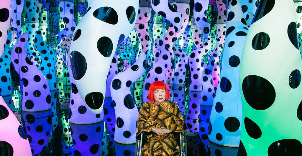 Yayoi Kusama - With just one polka dot, nothing can be achieved