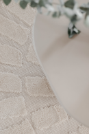 White Cotton Area Rug | By-Boo Sunburst | Dutchfurniture.com