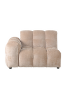 Velvet Left-Armed Sofa | Dutchbone Hackman | Dutchfurniture.com
