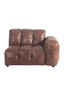 Leather Right-Armed Sofa | Dutchbone Hackman | Dutchfurniture.com