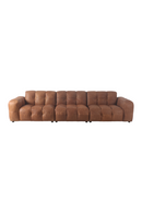 Tufted Leather 4-5-Seater Sofa | Dutchbone Hackman | Dutchfurniture.com