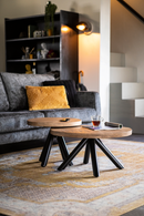 Round Wooden Coffee Table L | Eleonora Otto | dutchfurniture.com