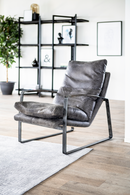 Dark Gray Lounge Chair | Eleonora Lex | Oroatrade.com