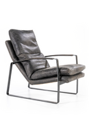 Dark Gray Lounge Chair | Eleonora Lex | Oroatrade.com