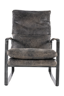 Dark Gray Lounge Chair | Eleonora Lex | Oroatrade.com