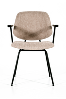 Modern Minimalist Dining Armchair | Eleonora Lynn | Oroatrade.com