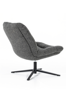 Gray Upholstered Swivel Chair | Eleonora Danica | Oroatrade.com