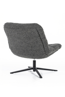 Gray Upholstered Swivel Chair | Eleonora Danica | Oroatrade.com