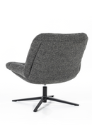 Gray Upholstered Swivel Chair | Eleonora Danica | Oroatrade.com