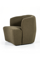 Boucle Upholstered Barrel Chair | Eleonora Charlotte | Oroatrade.com