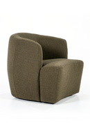 Boucle Upholstered Barrel Chair | Eleonora Charlotte | Oroatrade.com