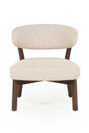 Brown Oak Accent Chair | Eleonora Mikky | Oroatrade.com