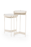 White Modern Side Table Set (2) | By-Boo Sib | Dutchfurniture.com