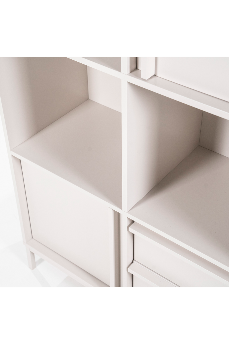 White Metal Bookcase | By-Boo Boaz | Dutchfurniture.com
