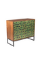 Mango Wood Multi-colored Cabinet | Dutchbone Meena | Dutchfurniture.com