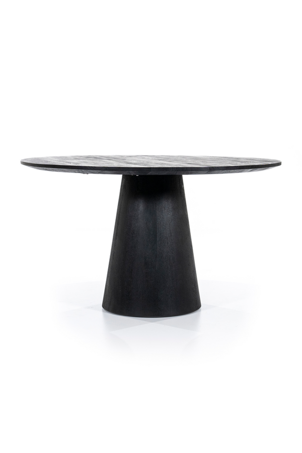 Black Round Dining Table | Eleonora Aron | Dutchfurniture.com