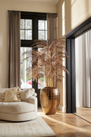 Artificial Metallic Tropical Plant | Emerald Areca | Dutchfurniture.com
