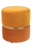 Orange Accent Stool | DF Bubbly Sun | Oroatrade.com