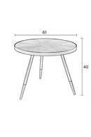 Gold Rim Coffee Table | DF Denise | Dutchfurniture.com