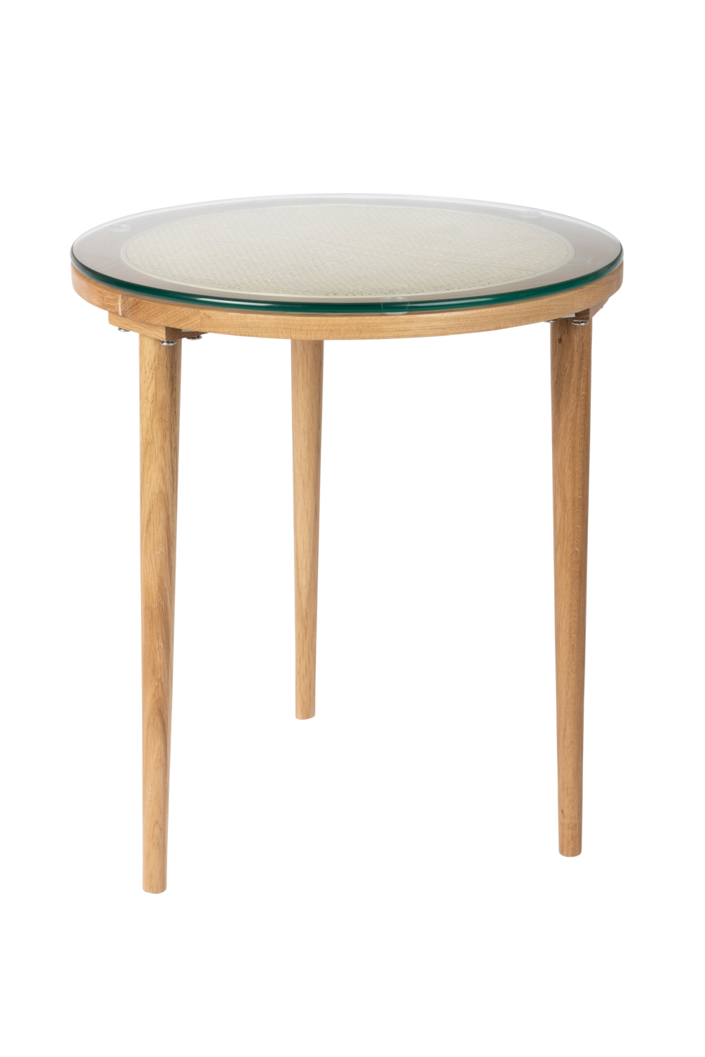 Natural Rattan Modern Side Table DF Haru Dutch Furniture