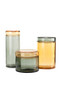 Brown Glass Caps and Jars | Pols Potten | Dutchfurniture.com
