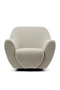 Beige Upholstered Swivel Chair | Rivièra Maison The Jill | Dutchfurniture.com