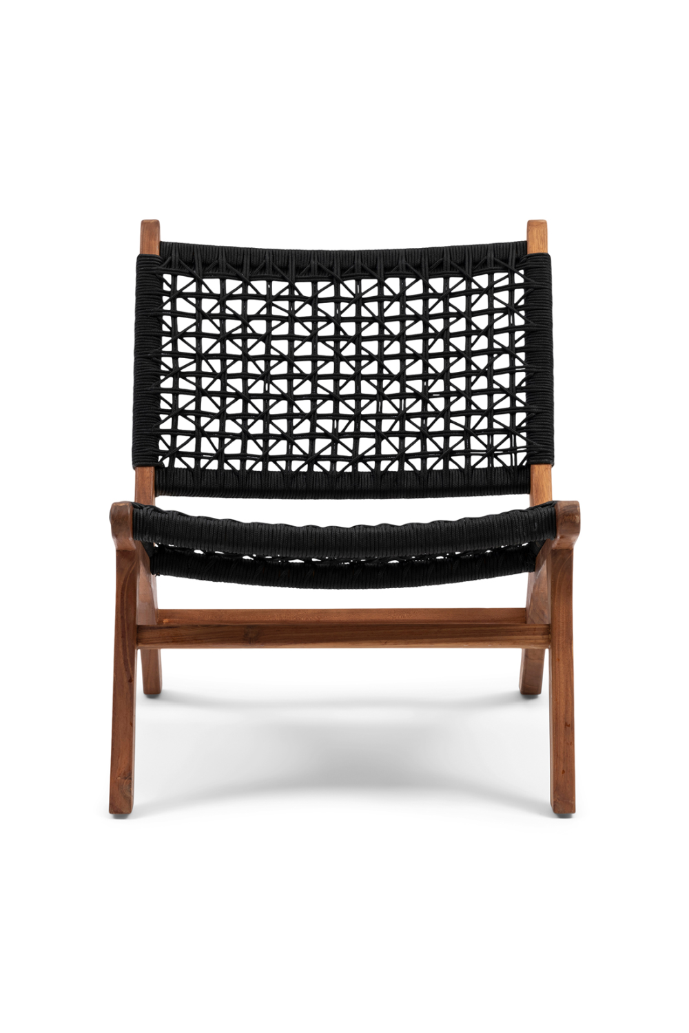 Black Rope Outdoor Lounge Chair Rivièra Maison Dutch Furniture