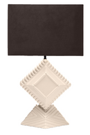 Geometrical Earthenware Table Lamp | Versmissen Unity | Dutchfurniture.com