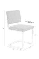 Cantilever Dining Chair Set (2) | Zuiver Ridge | Dutchfurniture.com