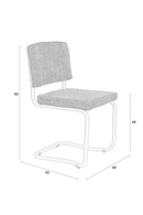 Cantilevered Dining Chairs (2) | Zuiver Ridge | Dutchfurniture.com
