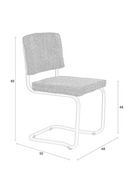 Cantilevered Dining Chairs (2) | Zuiver Ridge | Dutchfurniture.com