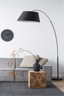 Black Metal Floor Lamp | Zuiver Arc | DutchFurniture.com