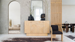 light wood side board - dresser - living room- www.dutchfurniture.com