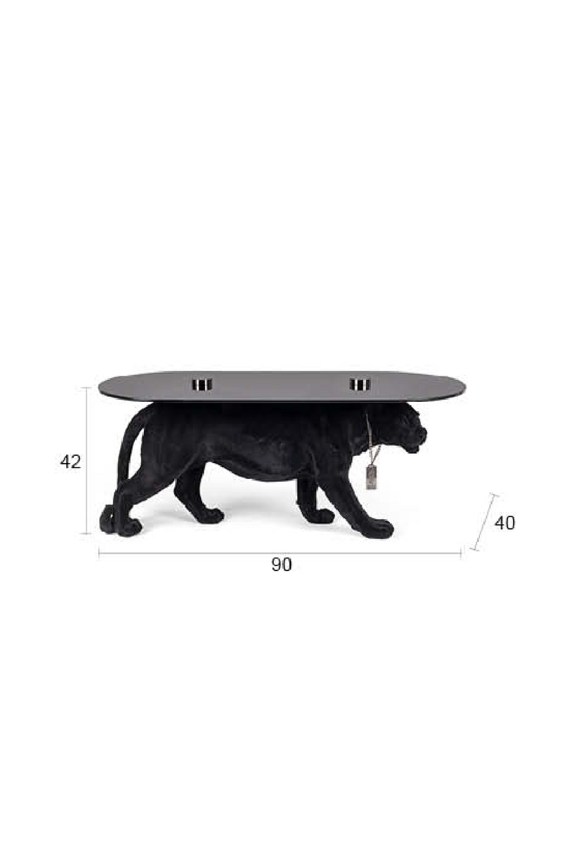 Panther Sculpture Coffee Table | Bold Monkey Dope As Hell | Oroatrade.com