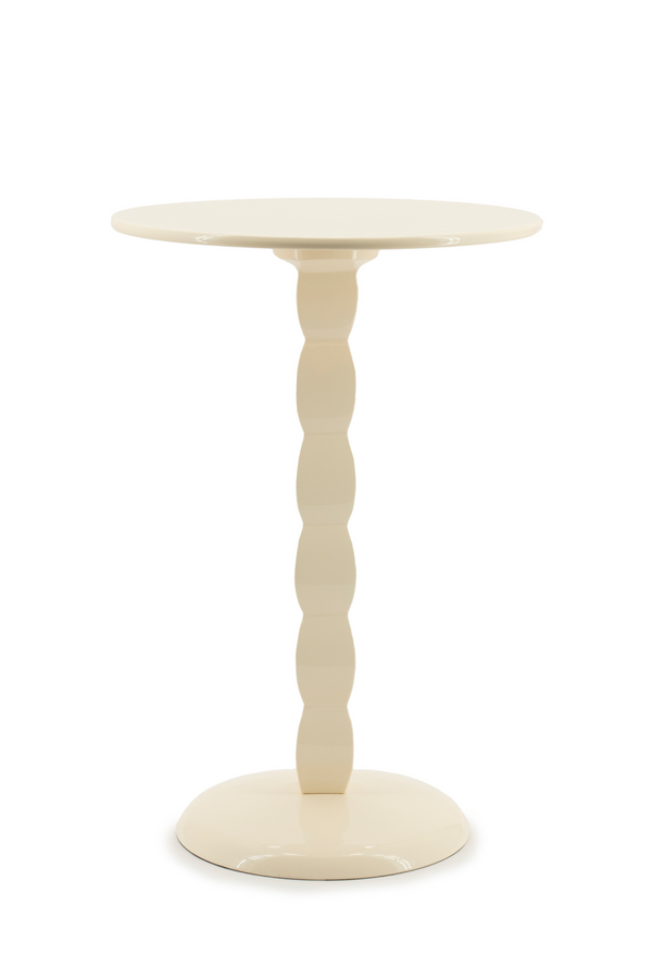 Metal Pedestal Side Table | By-Boo Prinz | Oroatrade.com