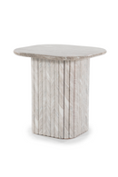 Gray Marble Side Table | By-Boo Dorique | Dutchfurniture.com