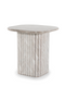 Gray Marble Side Table | By-Boo Dorique | Oroatrade.com