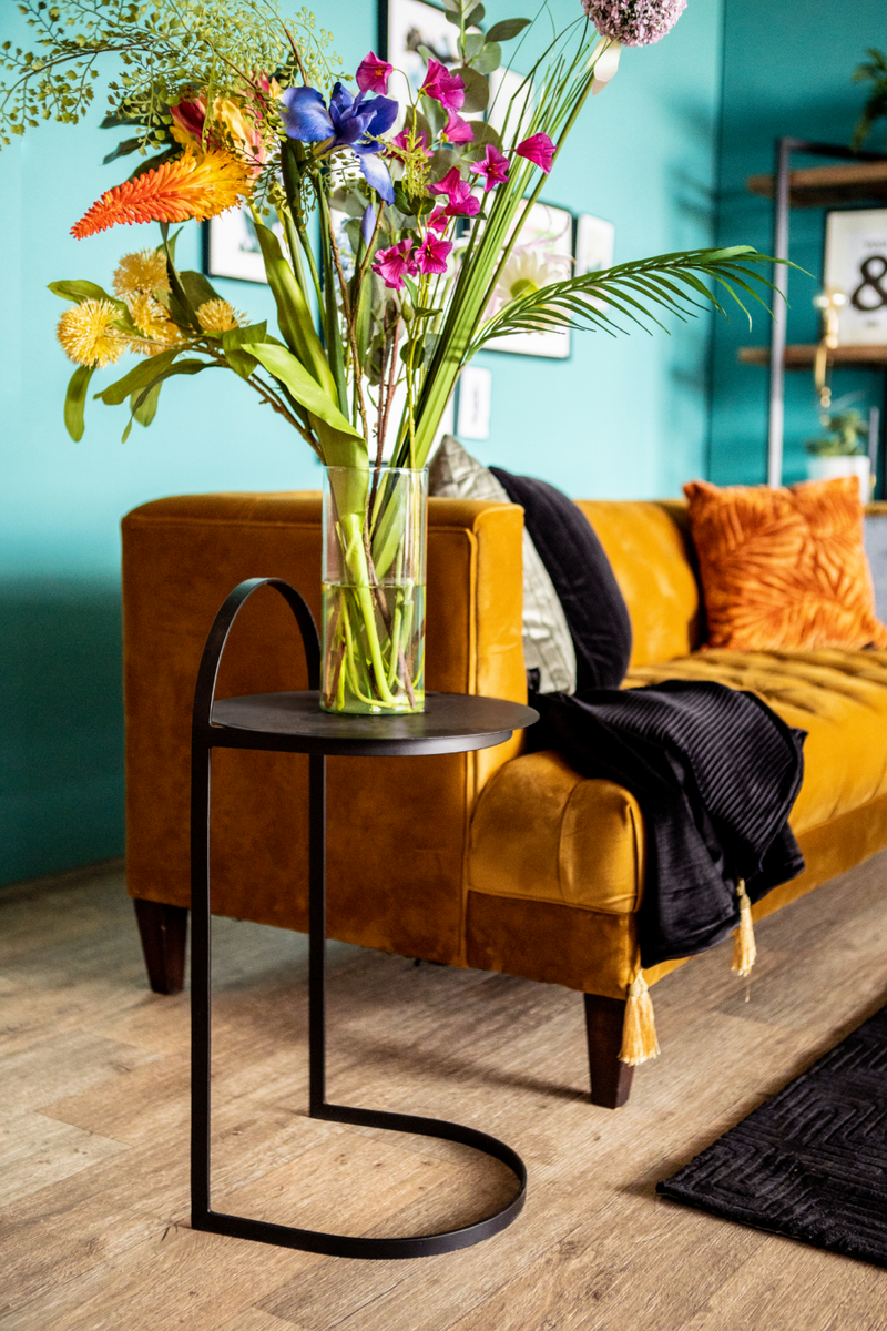 U Base Metal End Table | By-Boo Garcon