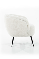 Ivory Vegan Shearling Lounge Chair | By Boo Babe | DutchFurniture.com
