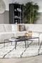 Natural & Black Diamond Rug 6’5” x 10' | By-Boo Rox | Oroatrade.com