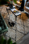 Natural & Black Diamond Rug 6’5” x 10' | By-Boo Rox | Oroatrade.com