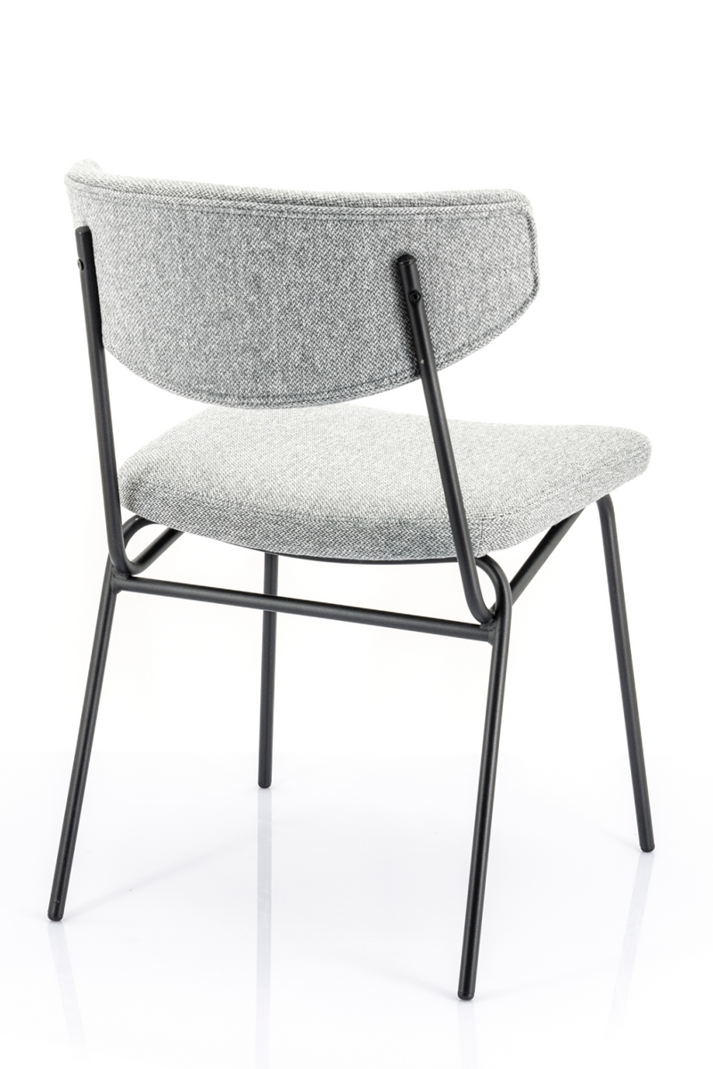 Gray Upholstered Dining Chairs (2) | By-Boo Crockett | DutchFurniture.com