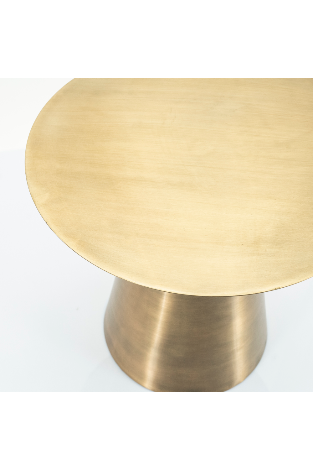 Brass Pedestal Side Table | By-Boo Mastic | Dutchfurniture.com