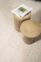 Taupe Pedestal Side Table | By-Boo Glaze | Dutchfurniture.com
