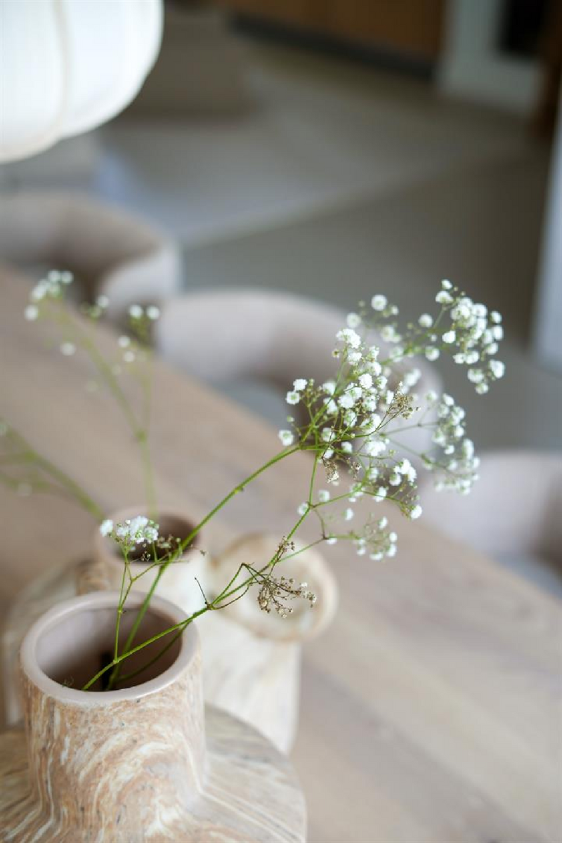 White Glazed Vase S | By-Boo Stucco | Dutchfurniture.com