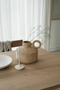White Glazed Vase S | By-Boo Stucco | Dutchfurniture.com