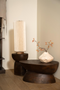 Organic-Shaped Wooden Coffee Table | By-Boo Cobble | Dutchfurniture.com