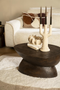 Organic-Shaped Wooden Coffee Table | By-Boo Cobble | Dutchfurniture.com