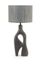 Brown Organic-Shaped Base Table Lamp | By-Boo Shiboo | Oroatrade.com