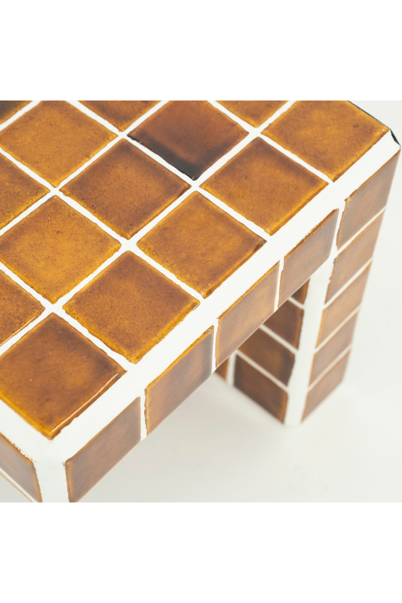 Glazed Earthenware Wall Shelf | By-Boo Staxx | Dutchfurniture.com